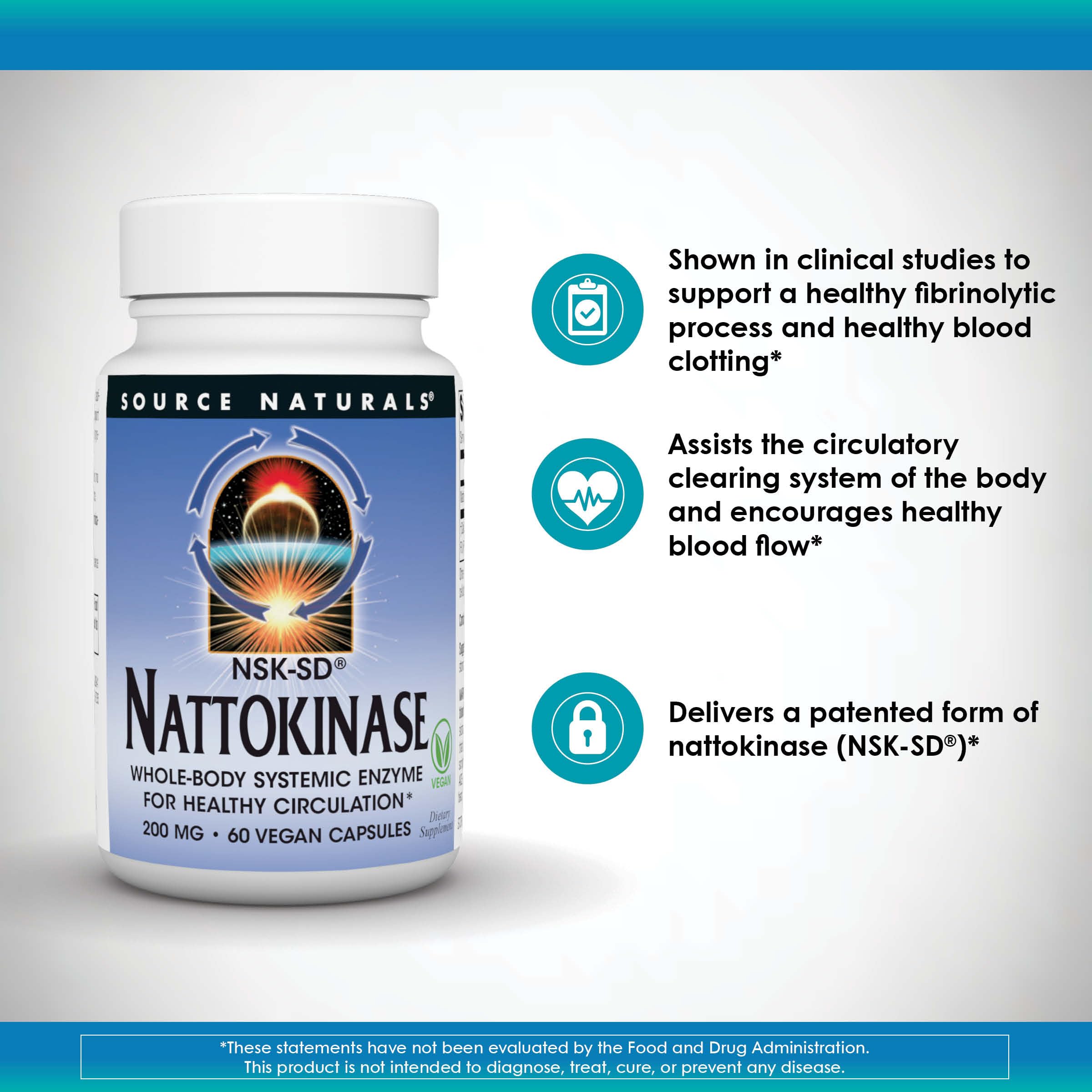Source Naturals NSK-SD Made in USA mark on packaging highlighting quality