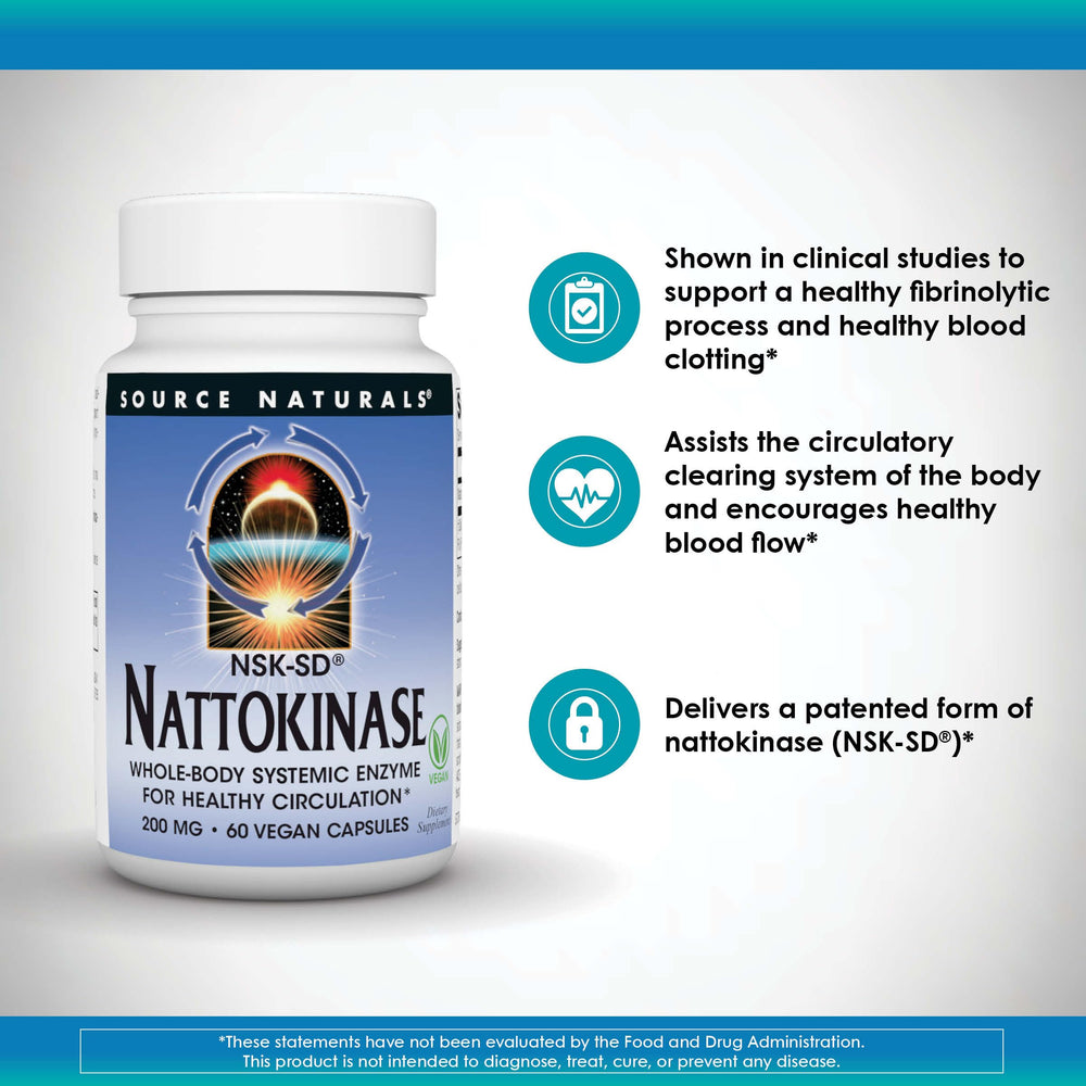 Source Naturals NSK-SD Made in USA mark on packaging highlighting quality