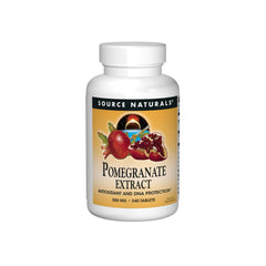 Source Naturals pomegranate extract bottle – antioxidant support for daily wellness.
