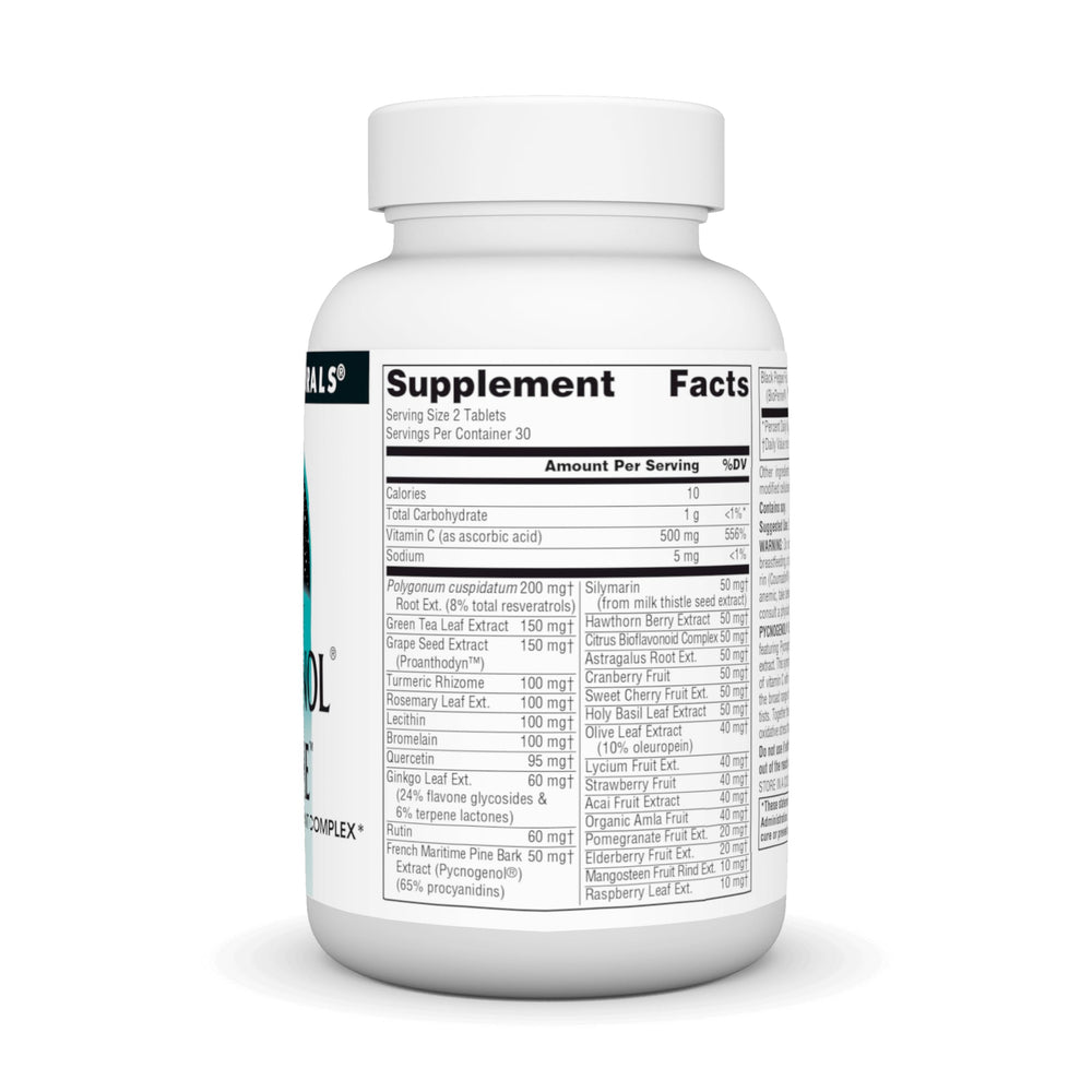 Pycnogenol Supreme capsules offer convenient daily antioxidant support.