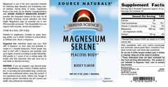 Glass of Serene Berry drink shown after mixing