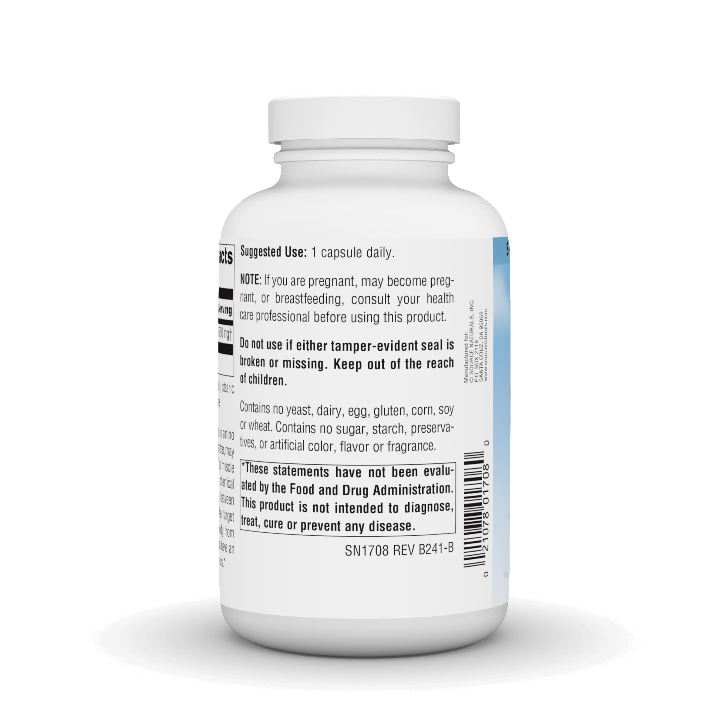 Source Naturals Serene Science GABA capsules for daily relaxation