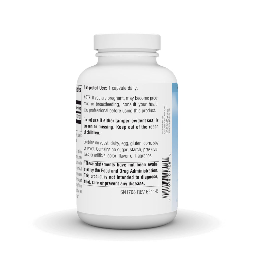 Source Naturals Serene Science GABA capsules for daily relaxation