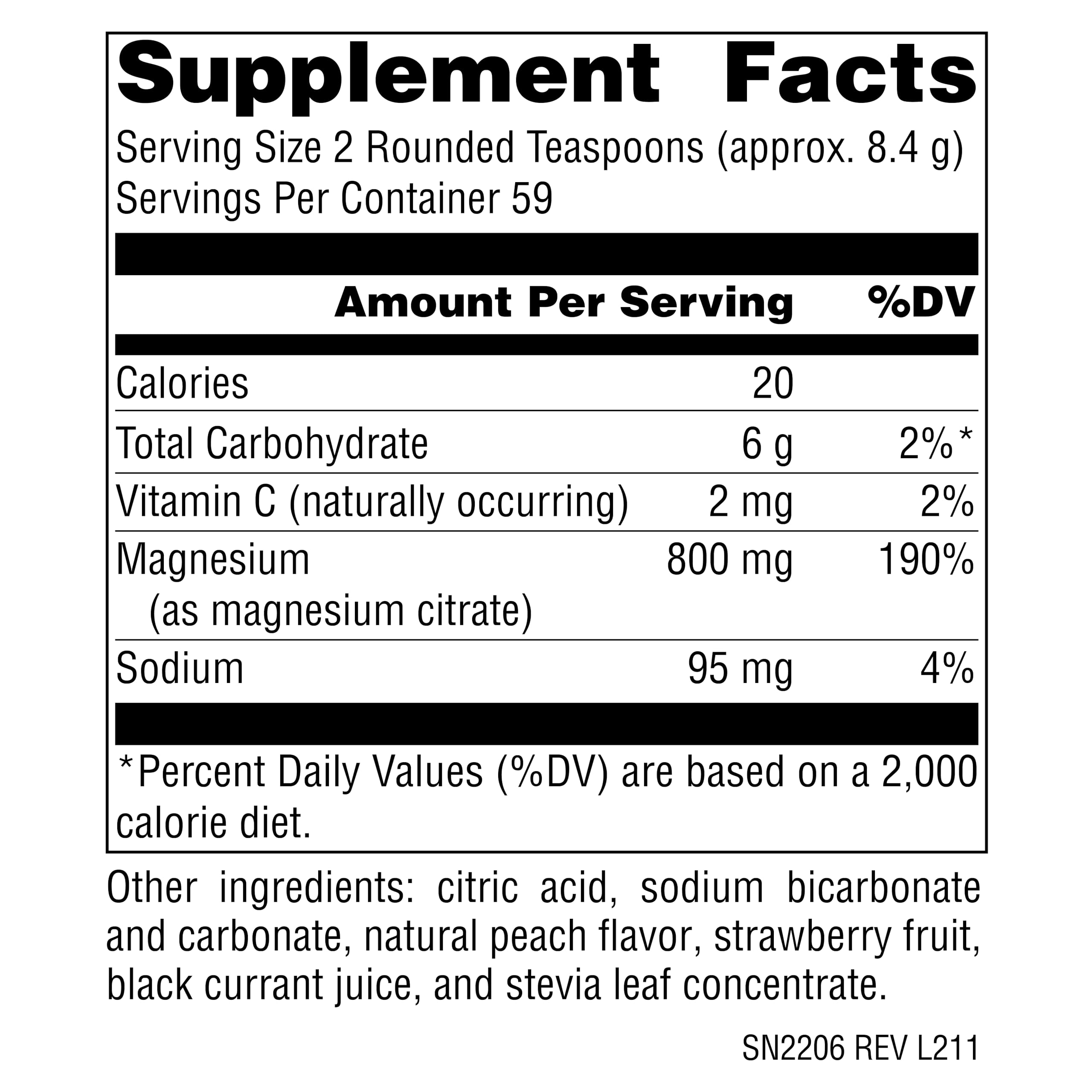 Ready-to-drink Serene magnesium beverage provides convenient daily use.