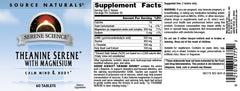 USA-made seal on Source Naturals Serene Science packaging