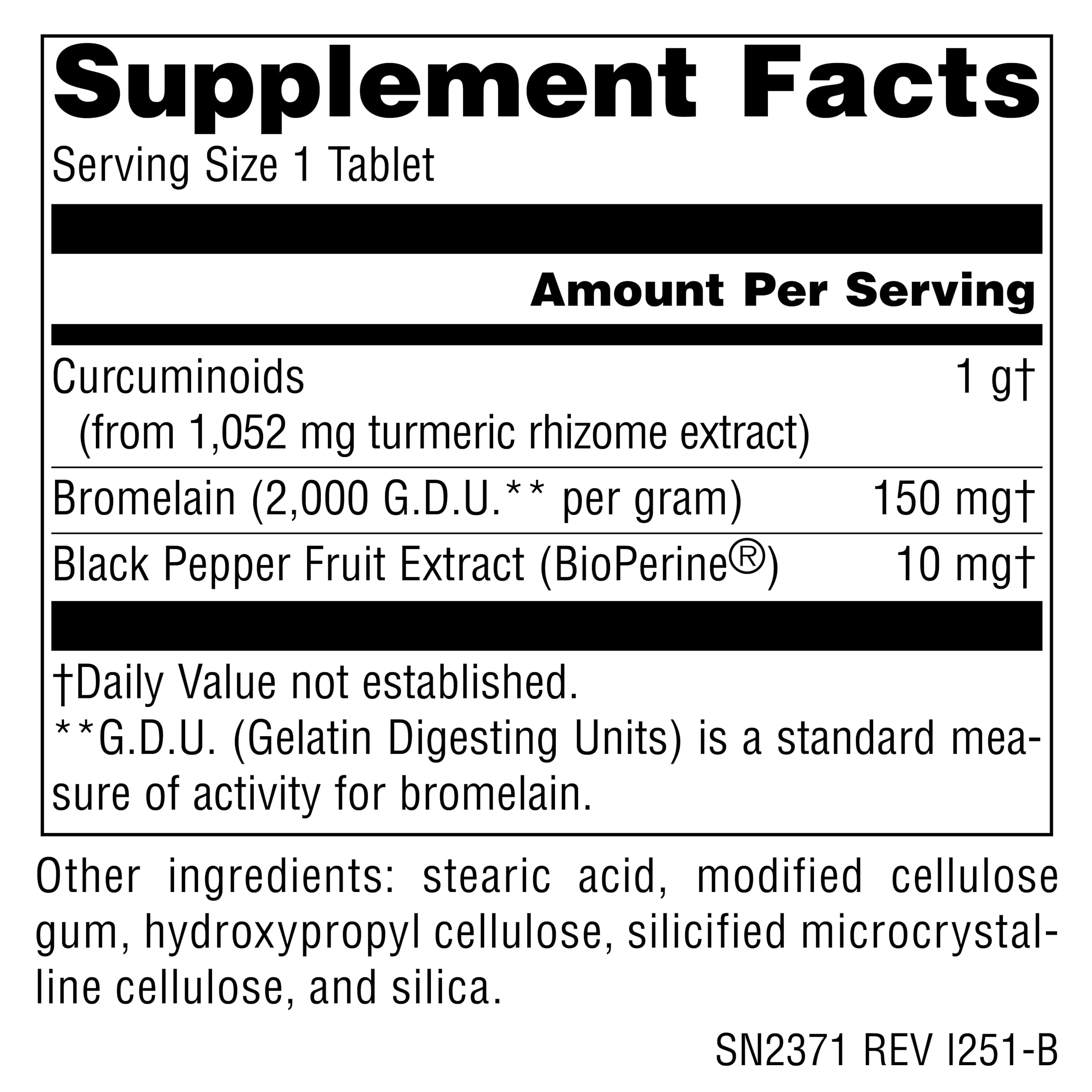Source Naturals Turmeric 1000 label close-up highlighting vegan tablets.