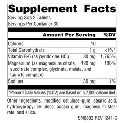 Source Naturals Ultra-Mag con vitamina B6 para soporte cardiovascular