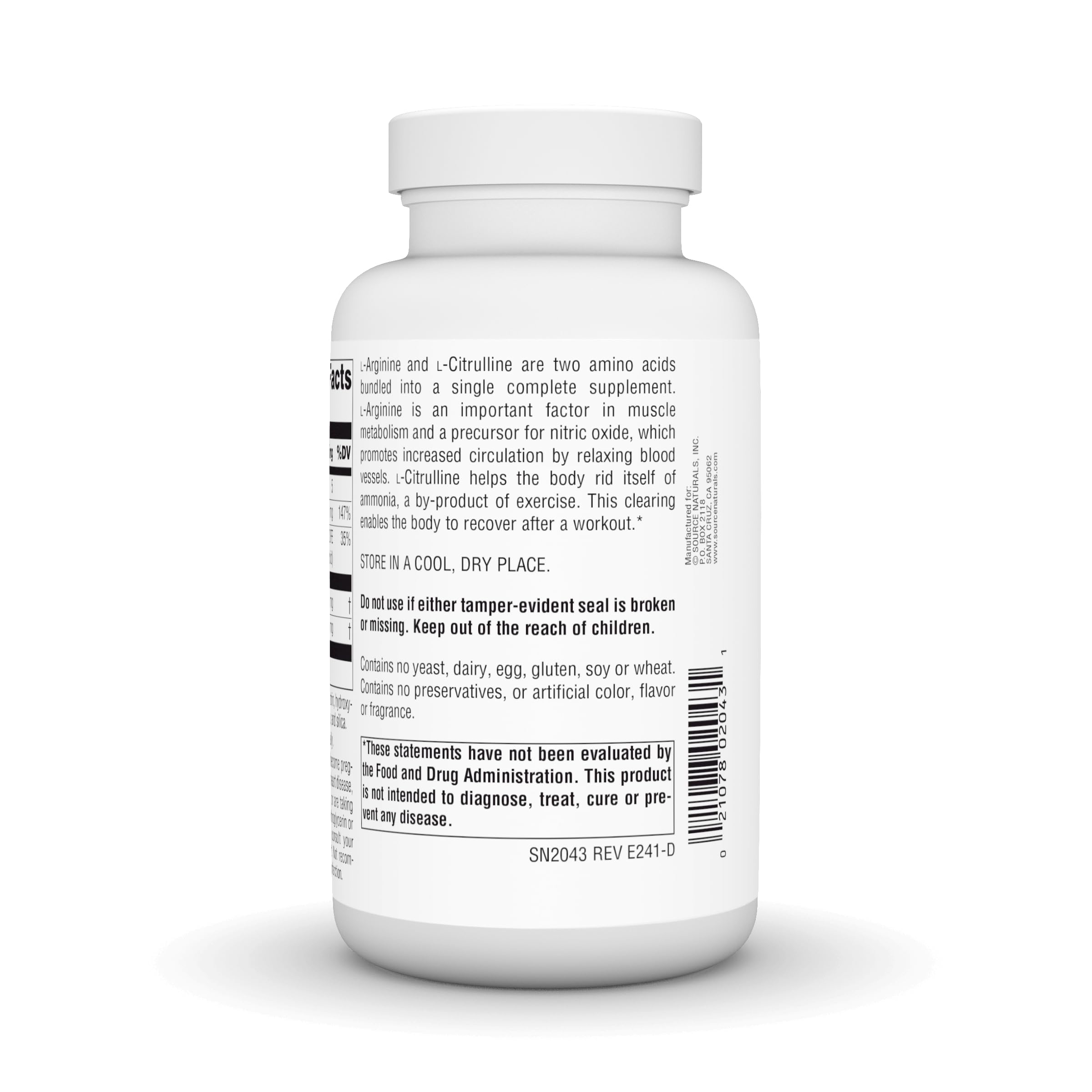 USA-made Source Naturals facility in Scotts Valley highlighting quality production