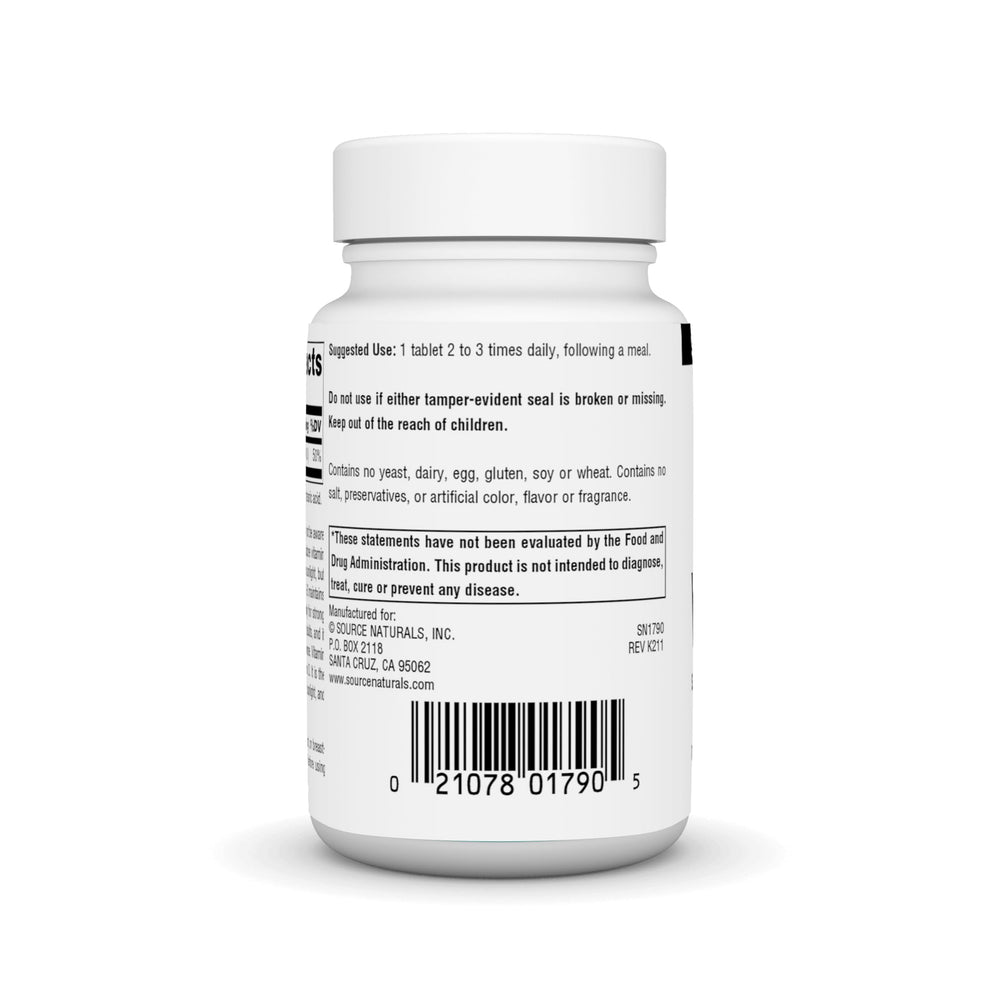 Source Naturals Vitamin D-3 bottle on a shelf signals reliable immune support
