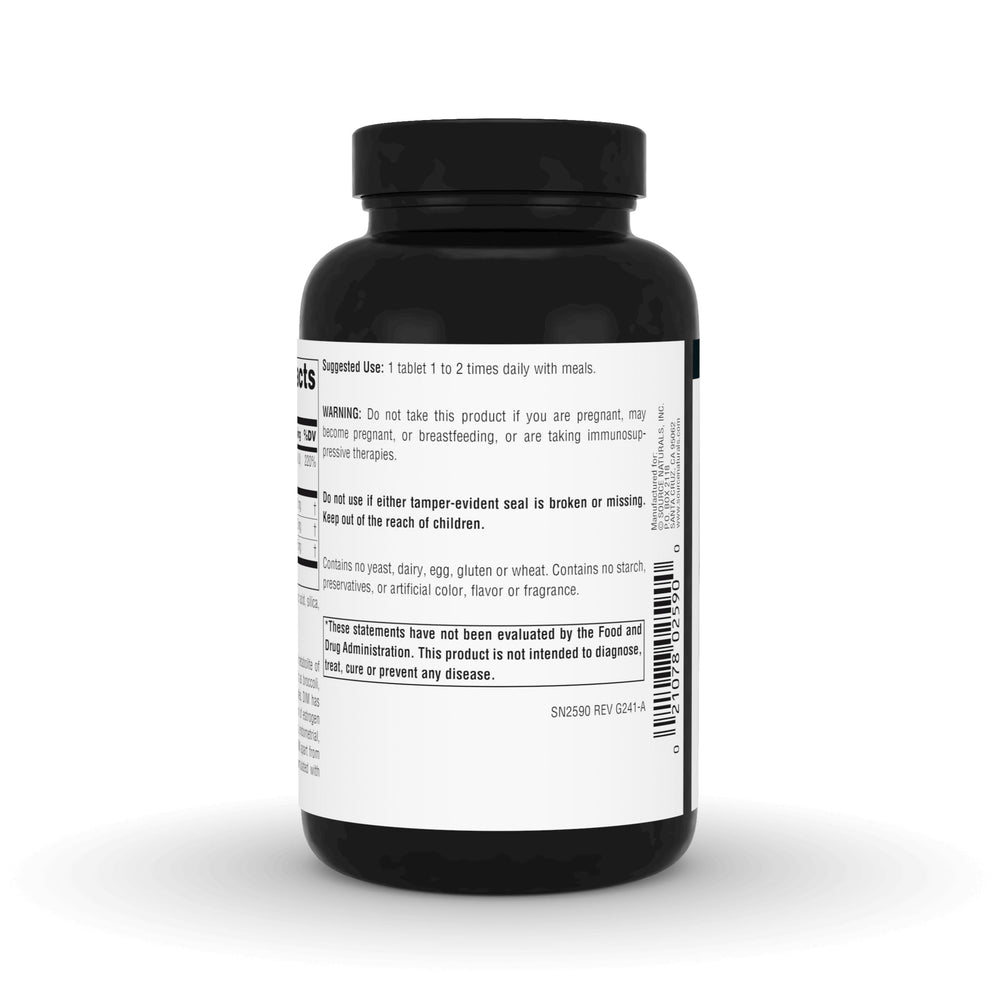 Source Naturals Vitamin E softgels beside the DIM bottle.
