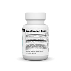 Source Naturals Vitamin K 500 mcg tablet closeup showing size and potency for daily intake
