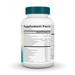 Source Naturals Wellness Formula bottle back showing ingredients and dosage details