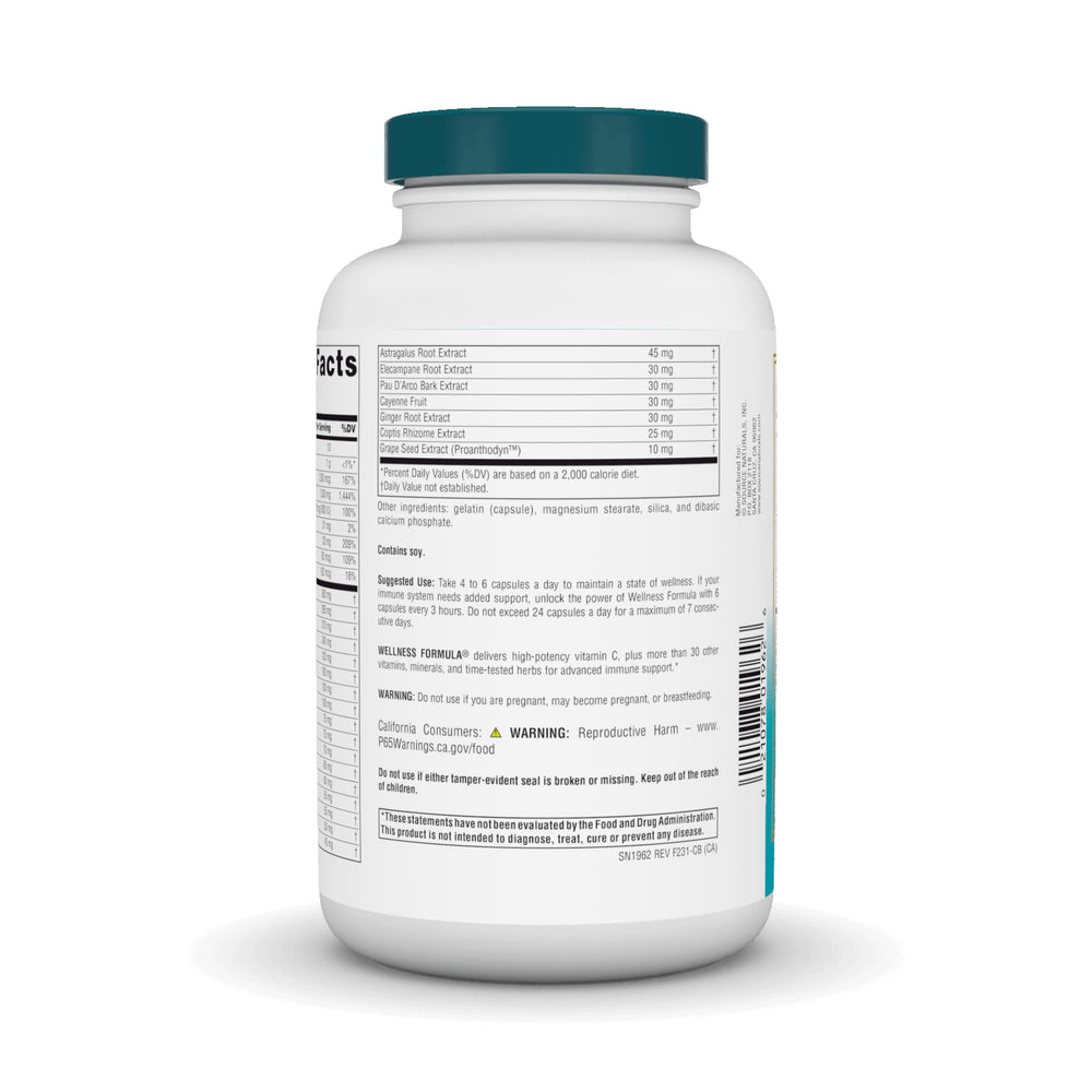 Source Naturals Wellness Formula capsules ready for everyday immune support