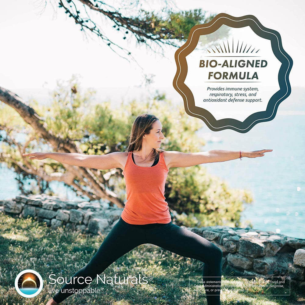 Source Naturals Wellness Formula soy-containing formula on the label