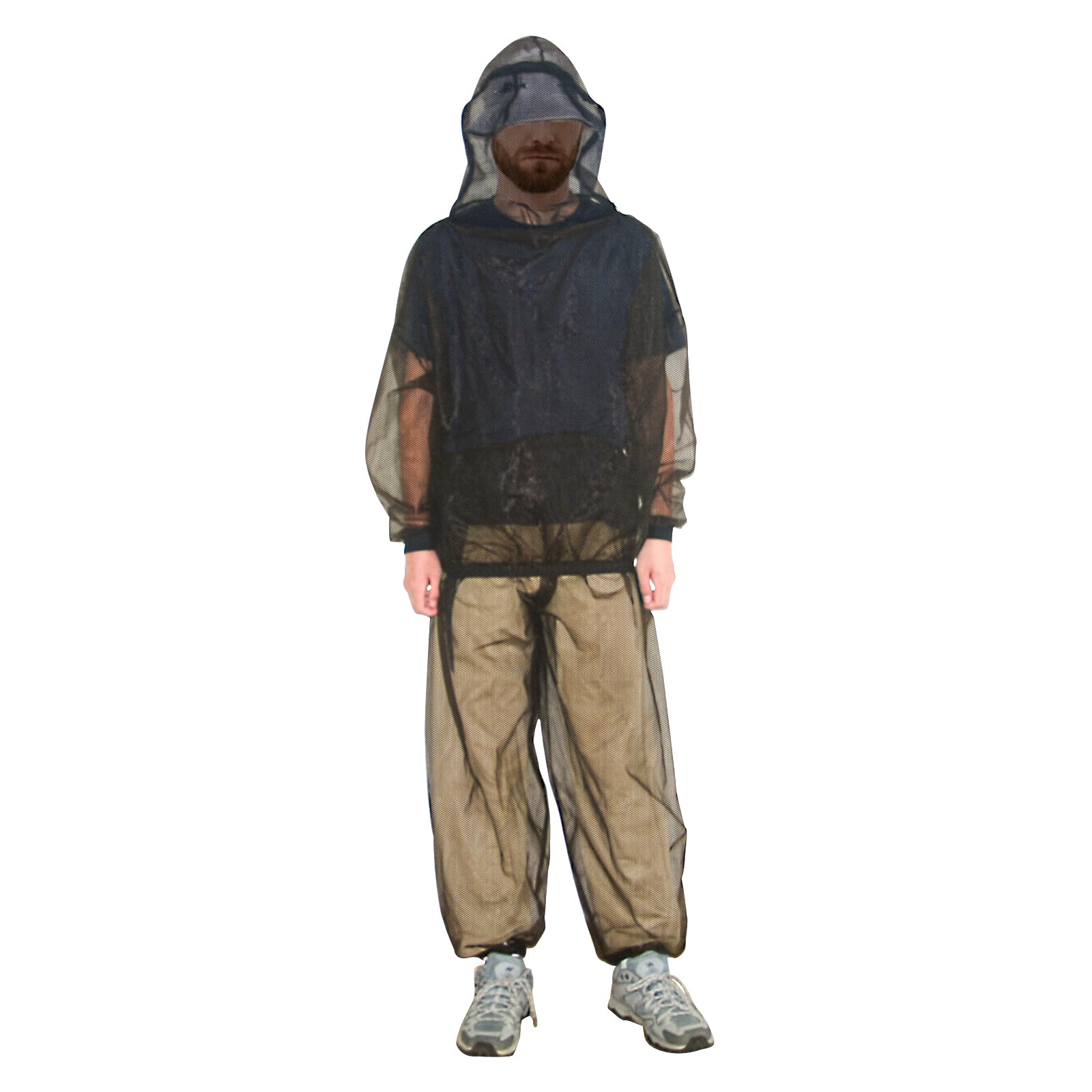 South to East mosquito suit jacket with net mesh provides full coverage outdoors