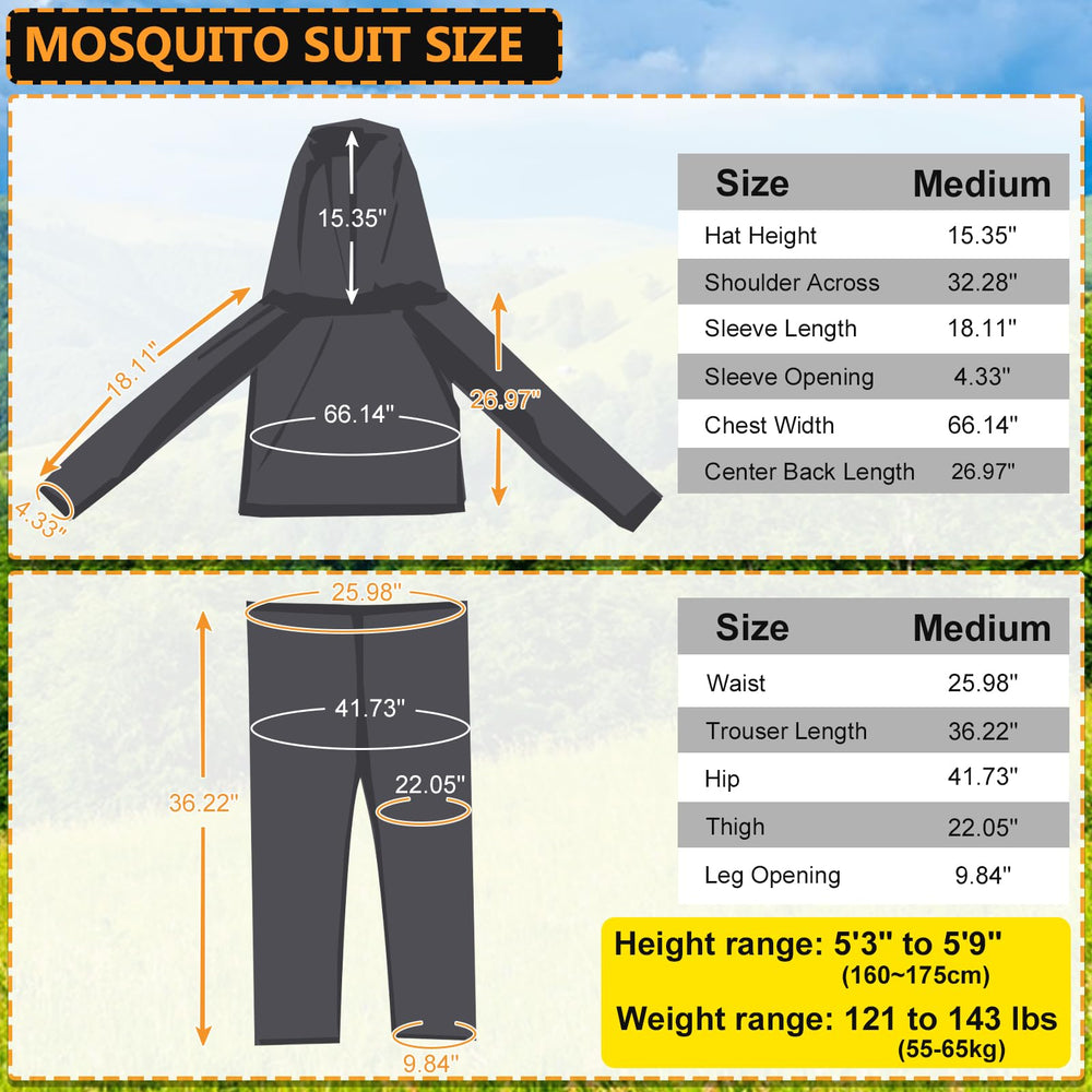 South to East mosquito suit pants highlight lightweight protection for legs