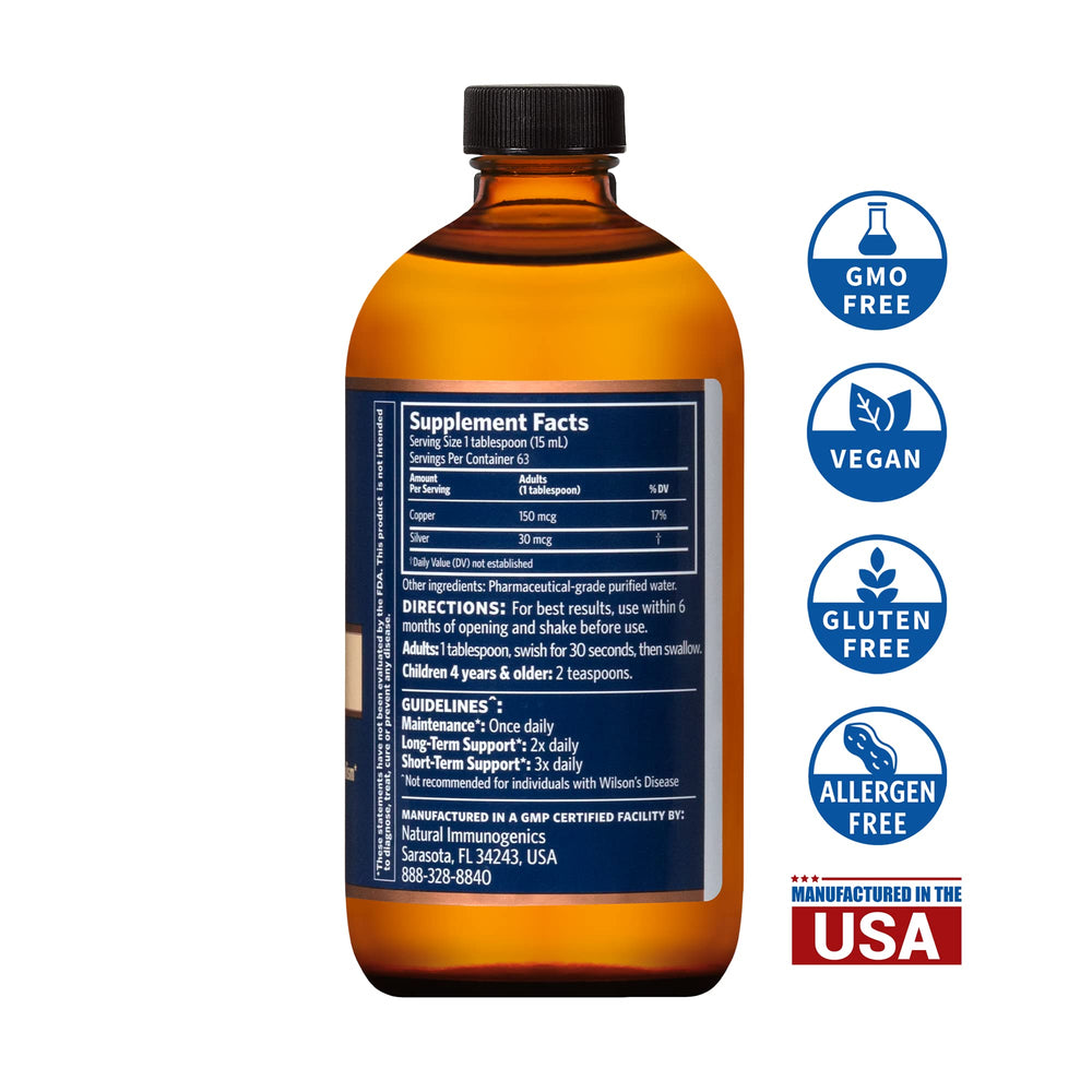 Sovereign copper supports hair, skin, and nails visual concept