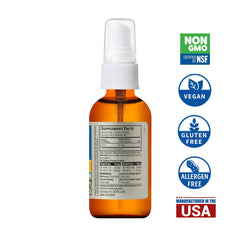 Sovereign Silver Kids Immune Spray packaging and branding.