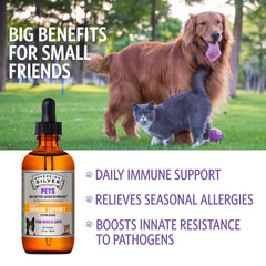 Sovereign Silver Pets dropper for precise dosing and daily immune support.