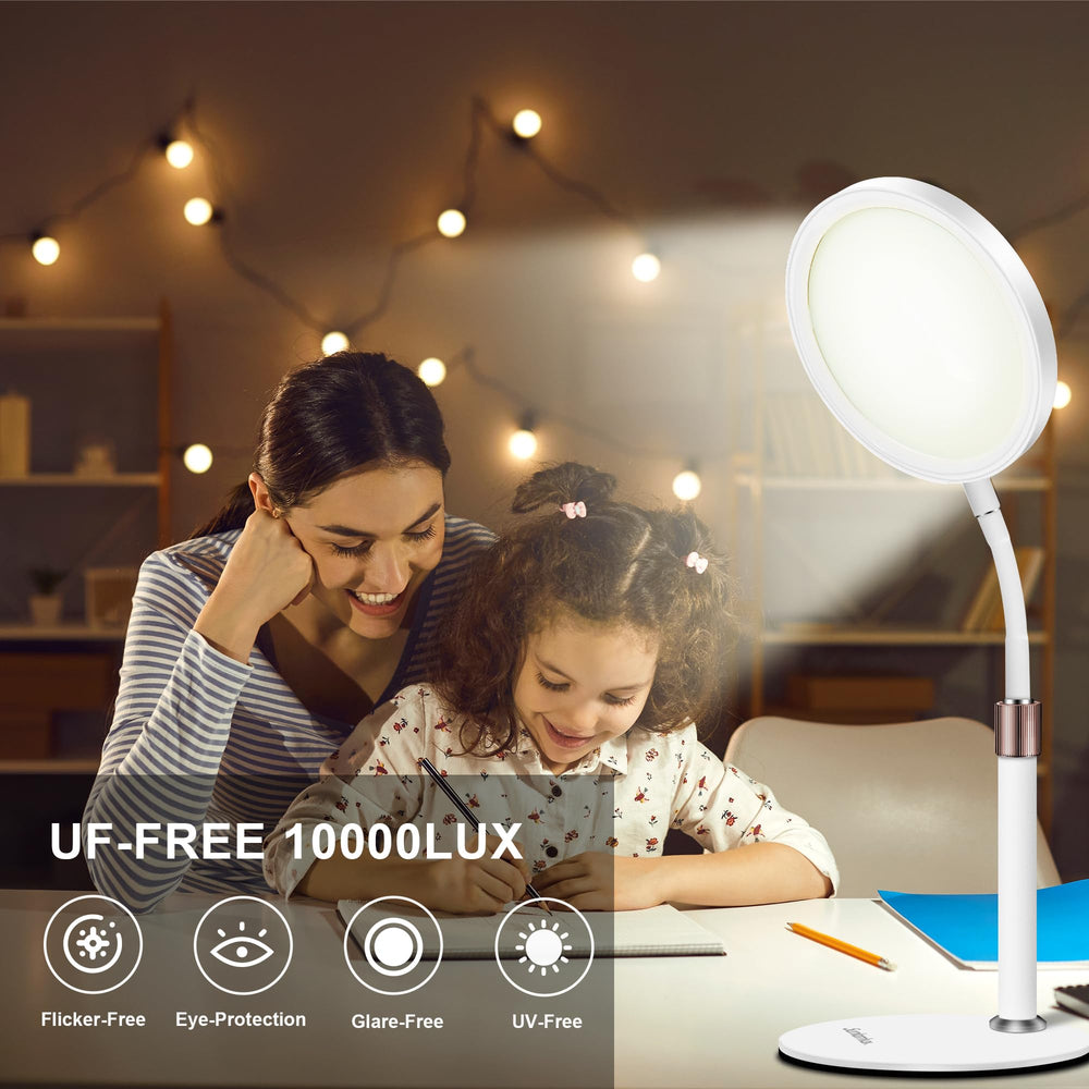 Sozapooty brightness control with multiple levels for tailored illumination.
