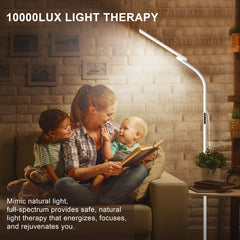 Sozapooty Light Therapy Lamp remote control for convenient operation.