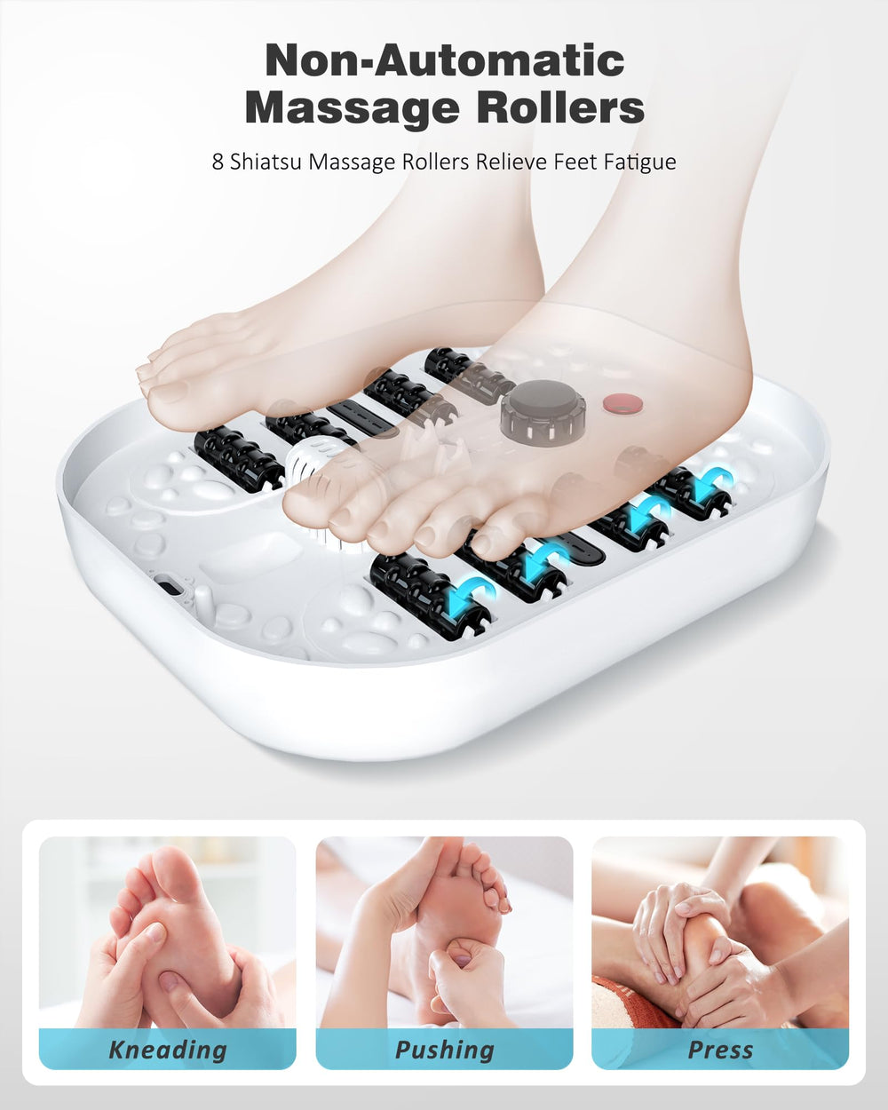 SPA4PIEDS pumice stone kit for smoothing rough skin during a relaxing soak.