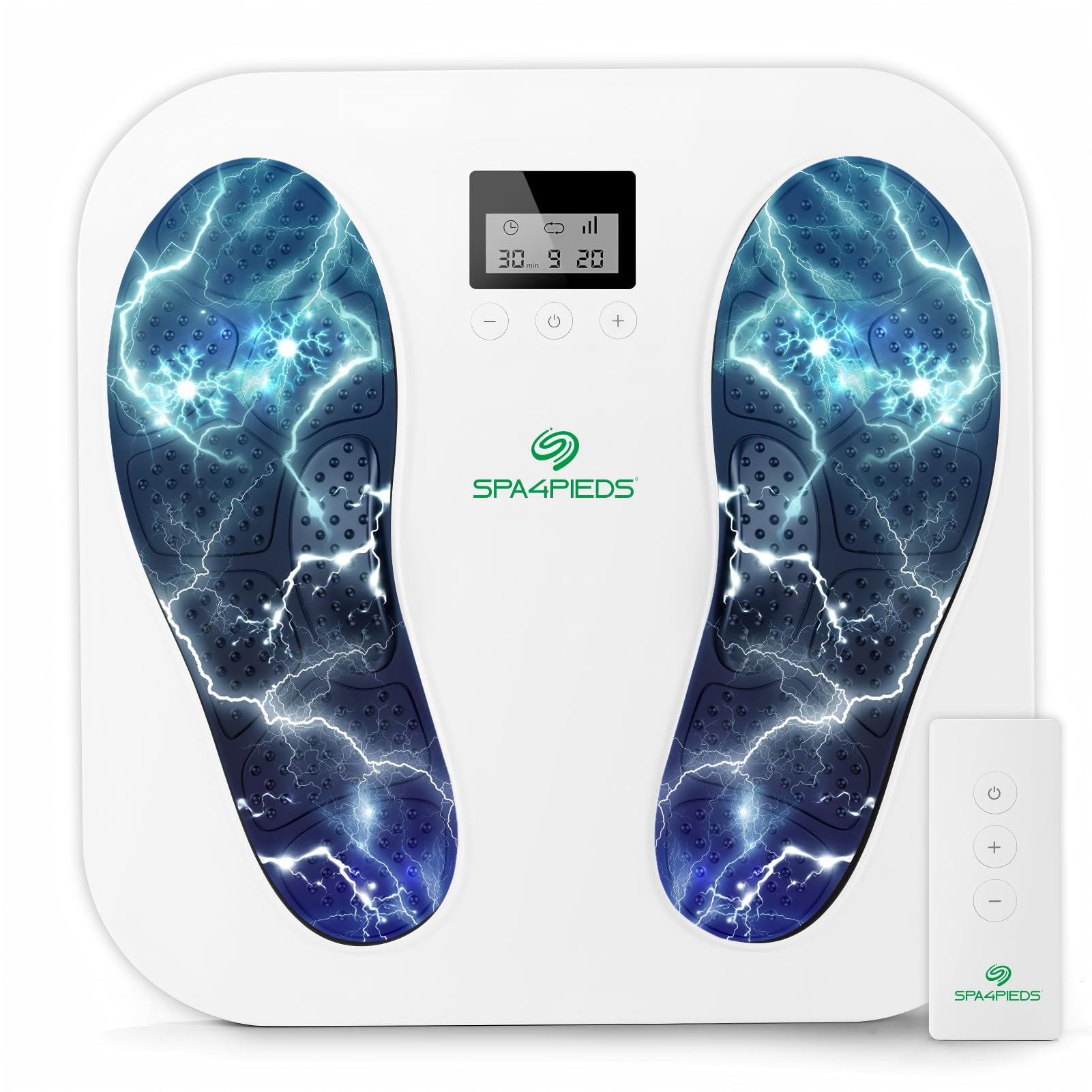 SPA4PIEDS remote control for personalized foot therapy sessions