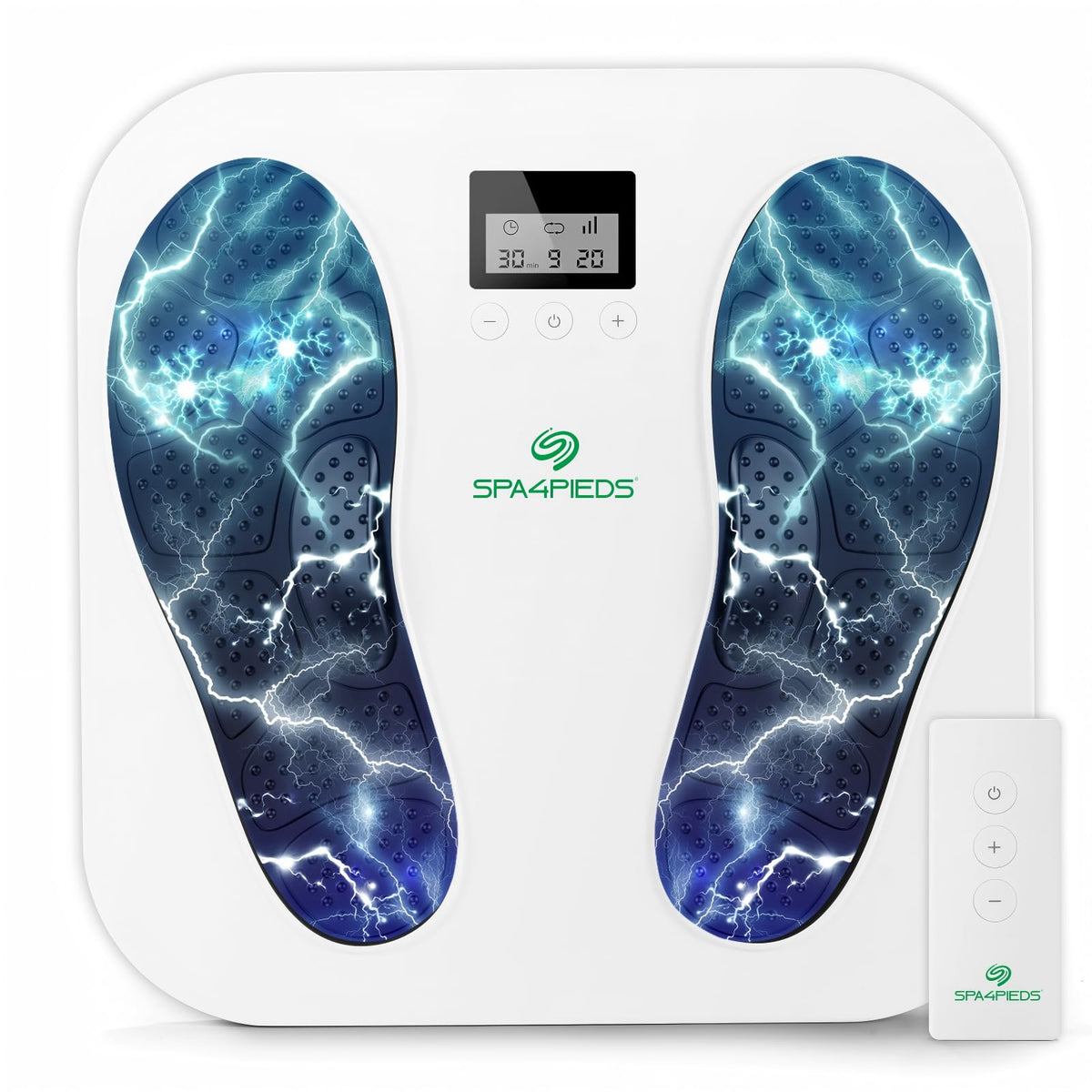 SPA4PIEDS remote control for personalized foot therapy sessions