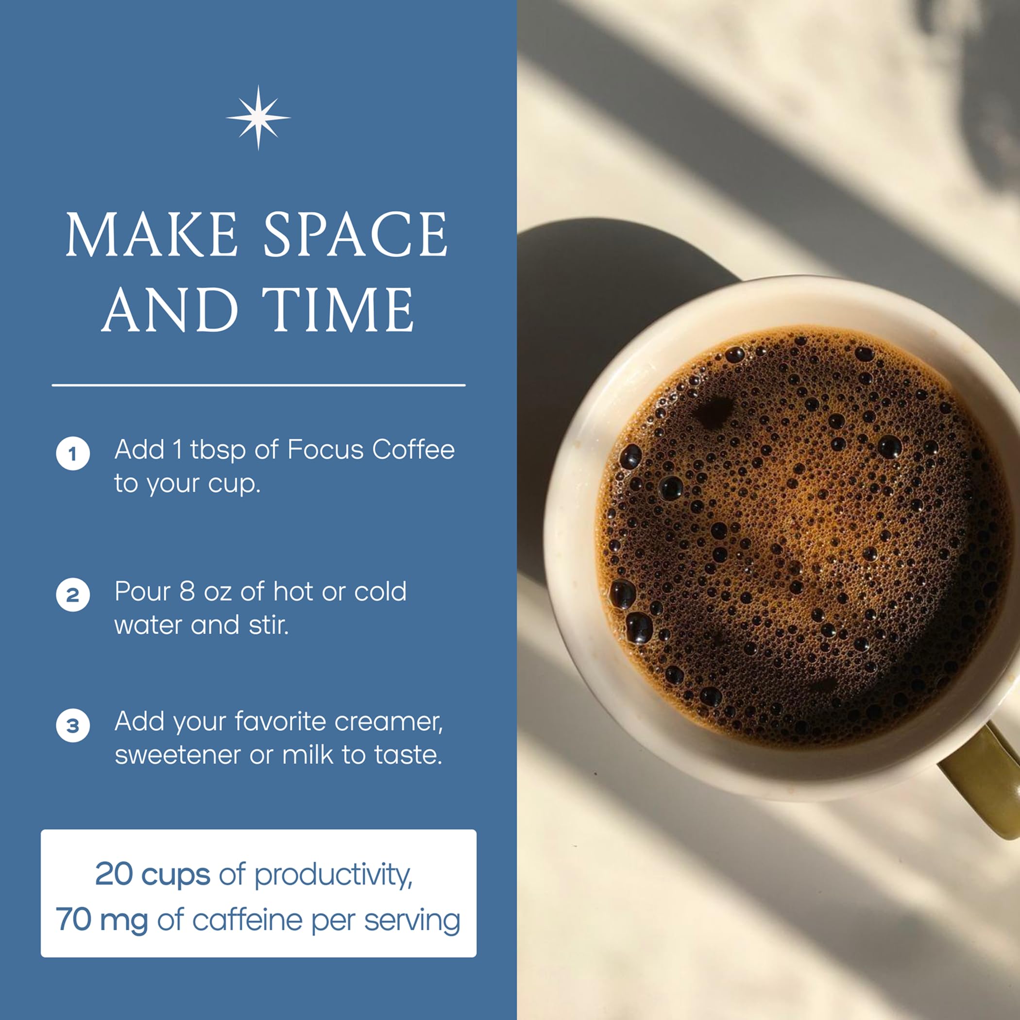 Space and Time Mushroom Coffee New York City roast aroma.