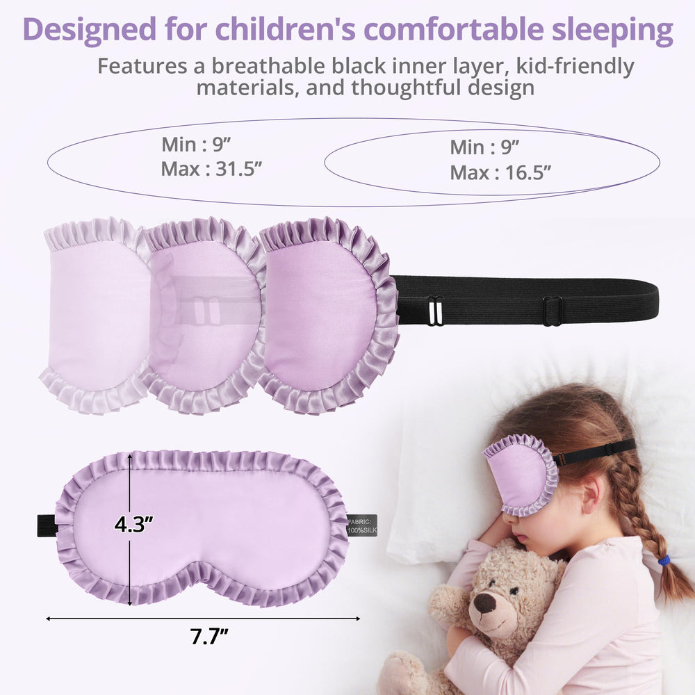 SpacePower Kids Sleep Mask is travel-friendly and folds compactly for on-the-go use.