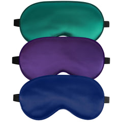 SpacePower sleep mask silk eye cover blocks light for undisturbed rest