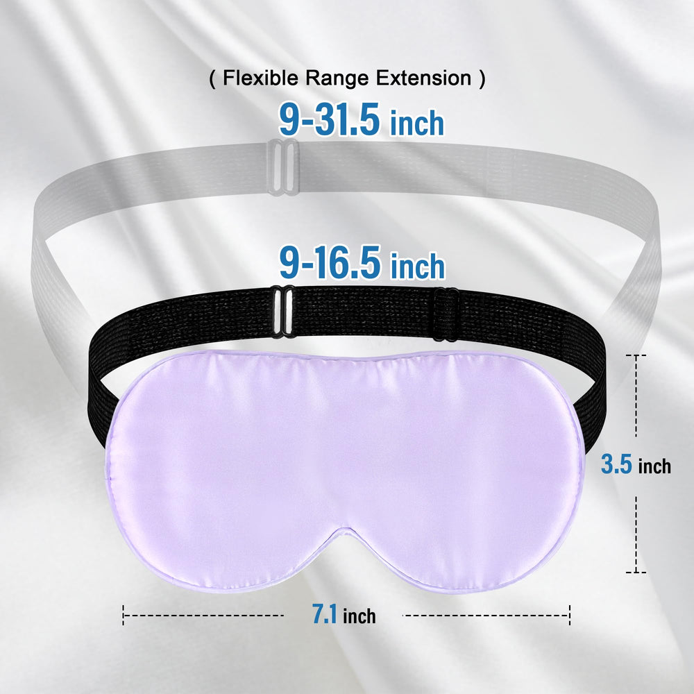 SpacePower Travel-Friendly Kids Silk Eye Mask ideal for plane trips and long drives