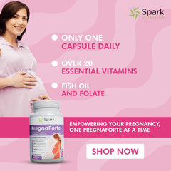 Pregnaforte packaging box displayed for a 60-day supply