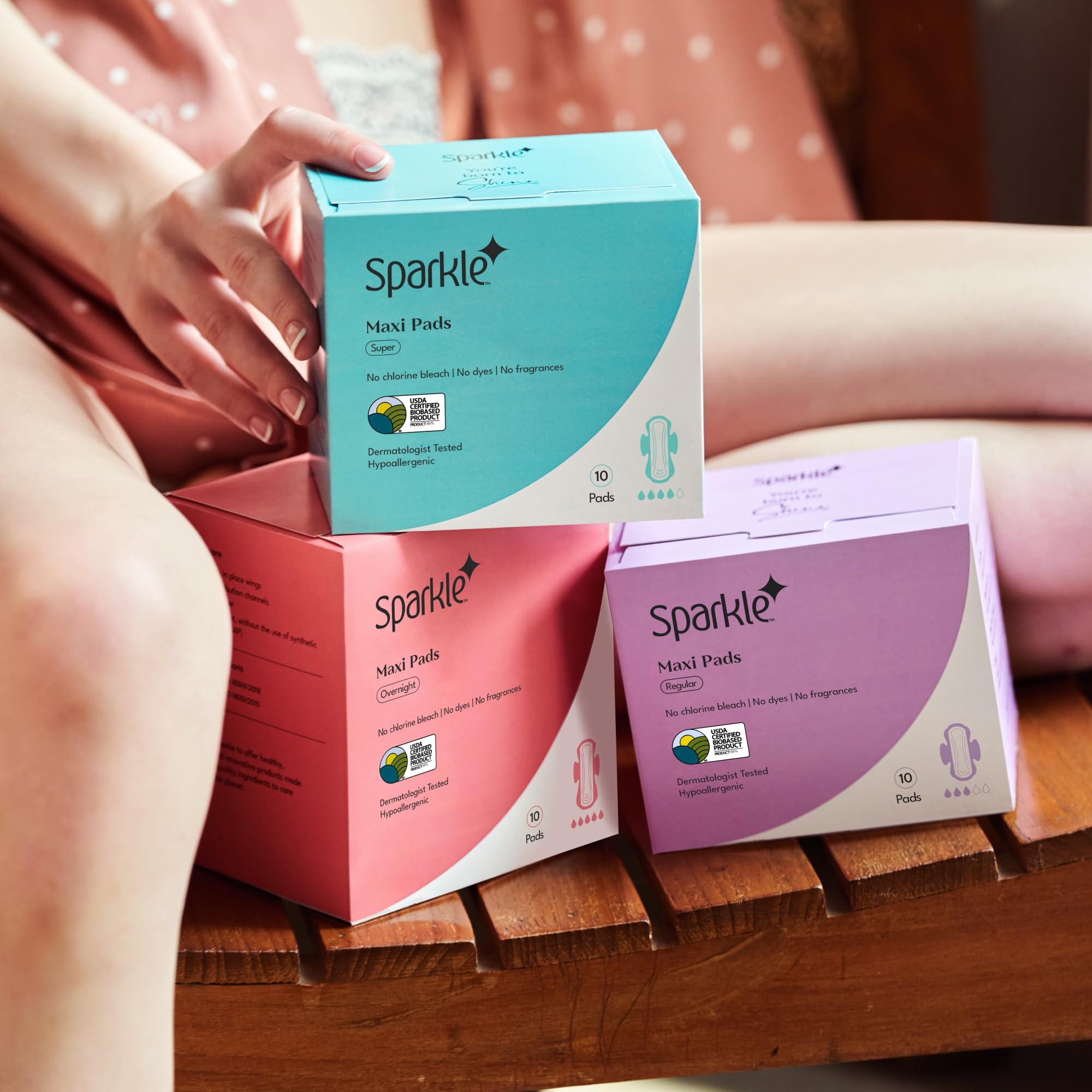 Sparkle absorbent core plant cellulose close-up emphasizing eco-friendly material