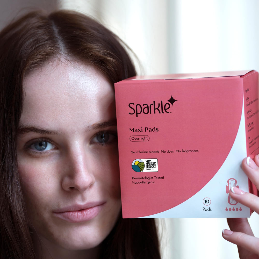 Sparkle night-use scene shows discreet protection during rest.