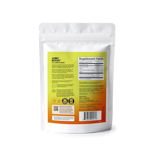Sparkle Wellness Fortigel Tendoforte tub label close-up highlighting non-GMO ingredients.