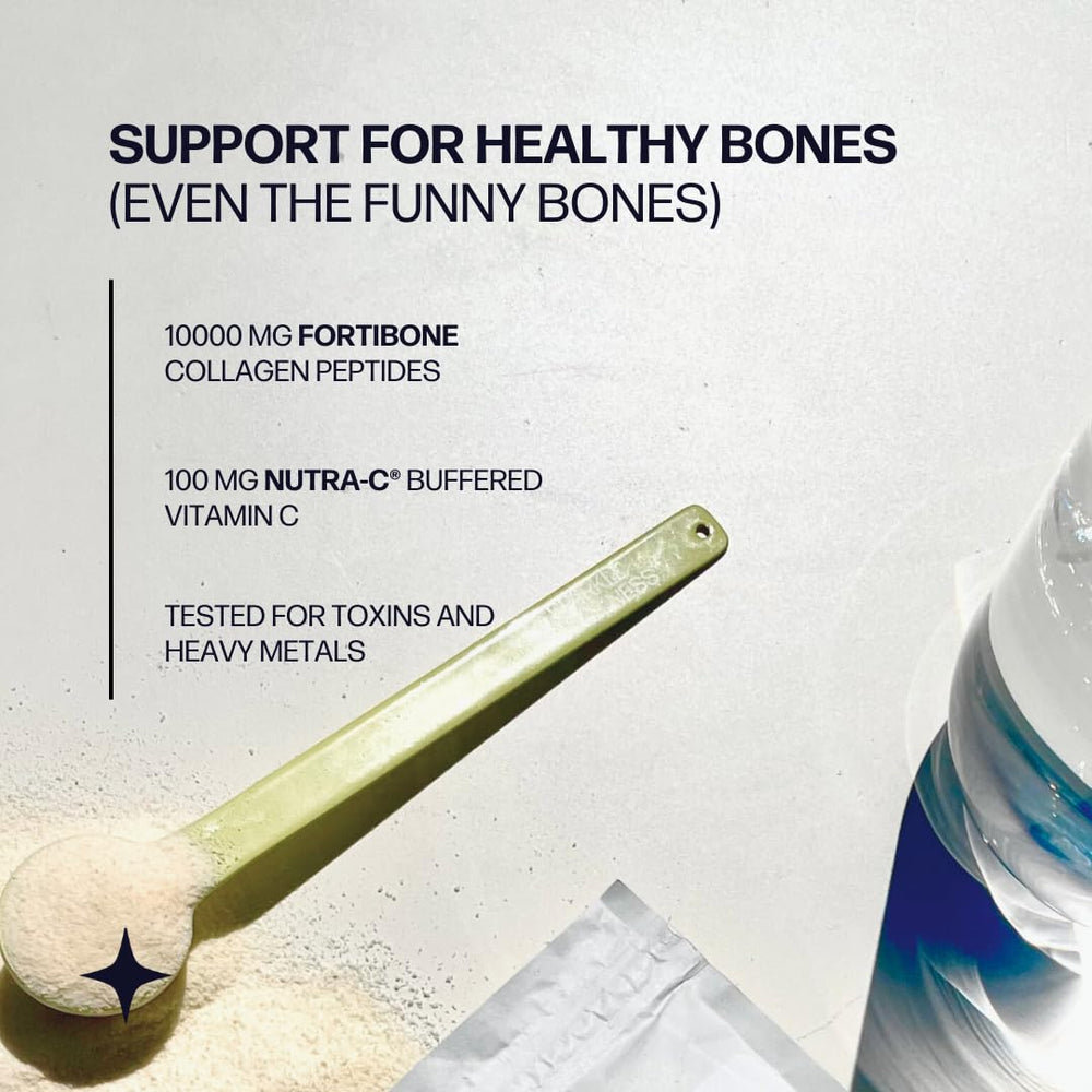 Sparkle Wellness Glass with dissolved No Flavor supplement for convenient daily use.