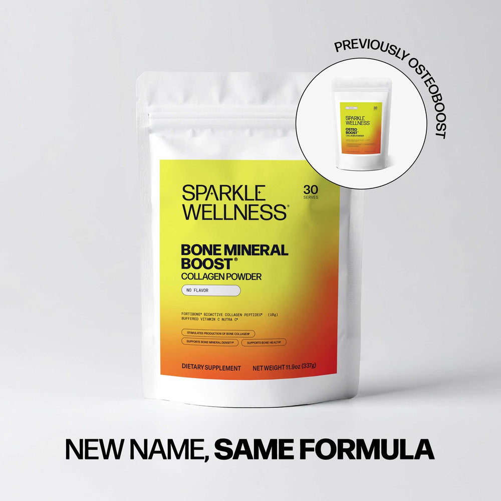 Sparkle Wellness Nutra-C buffered vitamin C packaging shown with supplement details.