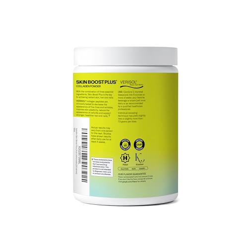 Sparkle Wellness VERISOL collagen scoop illustrating convenient daily serving