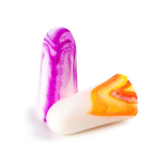Moldex foam earplugs have a tapered design for easy insertion.