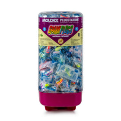 SparkPlugs PlugStation front view highlights high visibility and quick access to earplugs