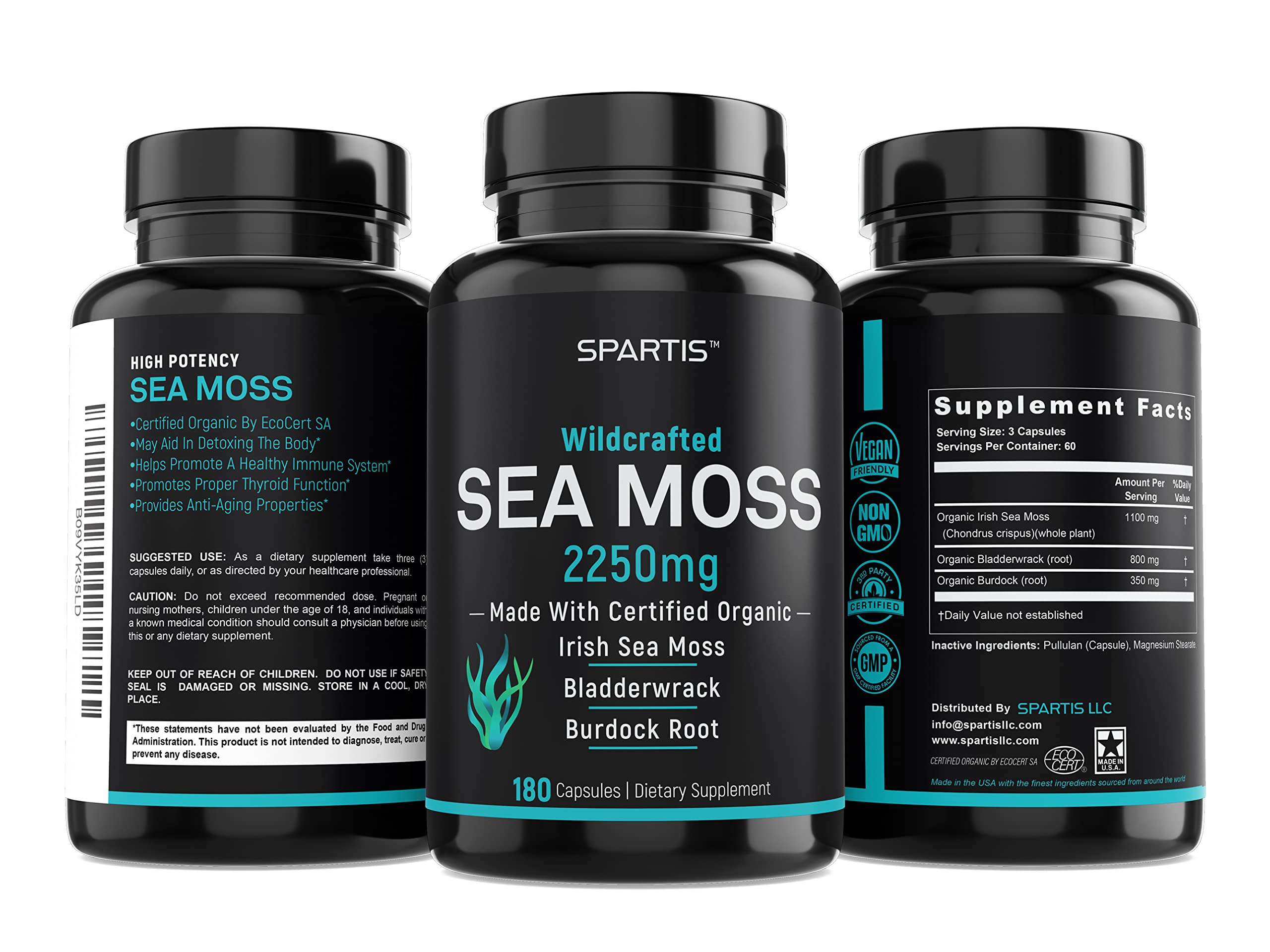 SPARTIS capsules on a morning desk, suggesting a simple daily routine