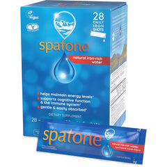 Spatone bottle with original flavor highlights natural, easily absorbed iron for daily wellness