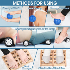 Specaniu separate roller massager for targeted foot and hand massage.