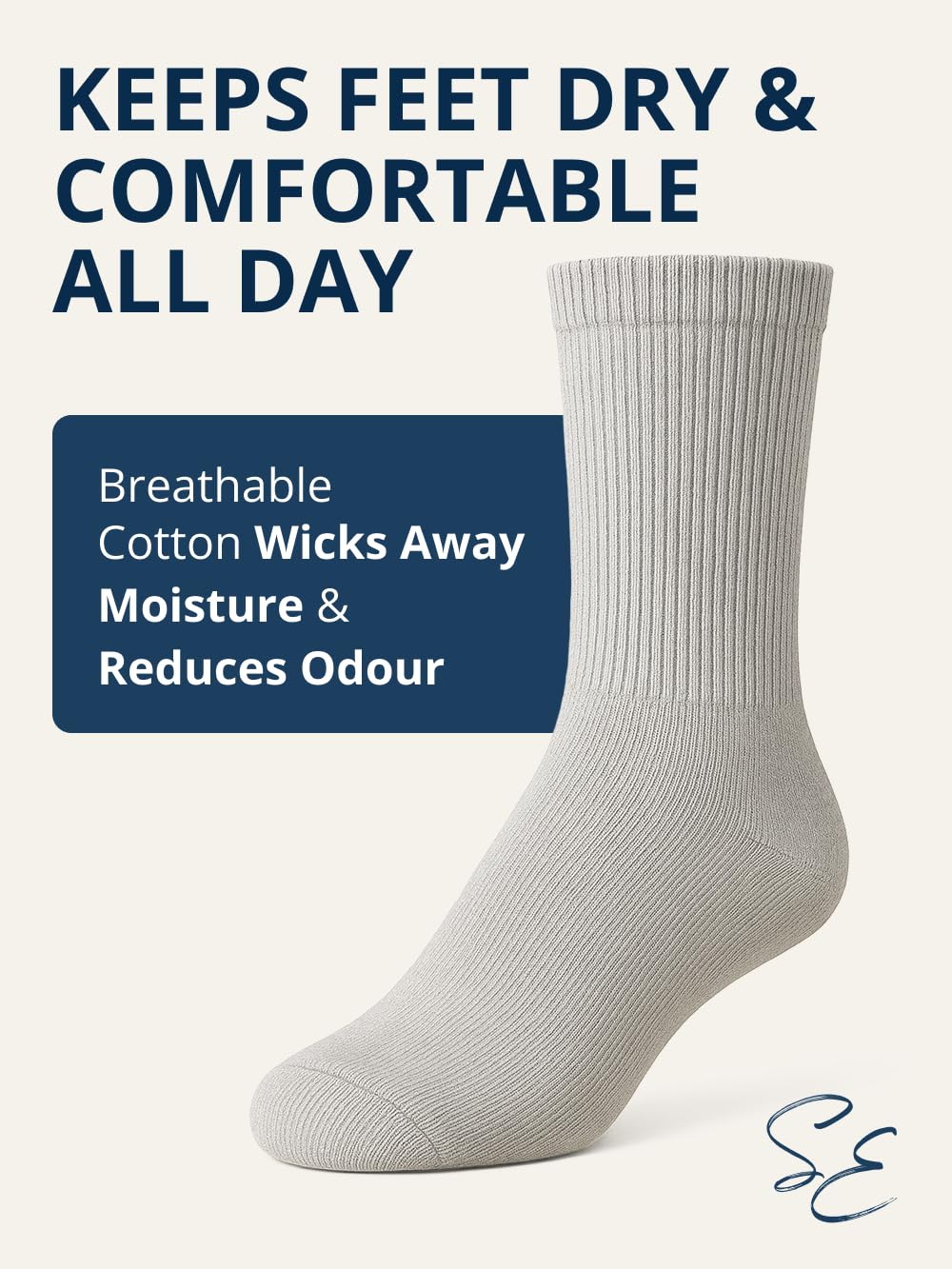 Special Essentials diabetic socks in daily use during activities with moisture-wicking comfort.