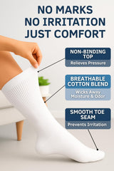 Special Essentials diabetic socks featuring non-binding design to reduce pressure.