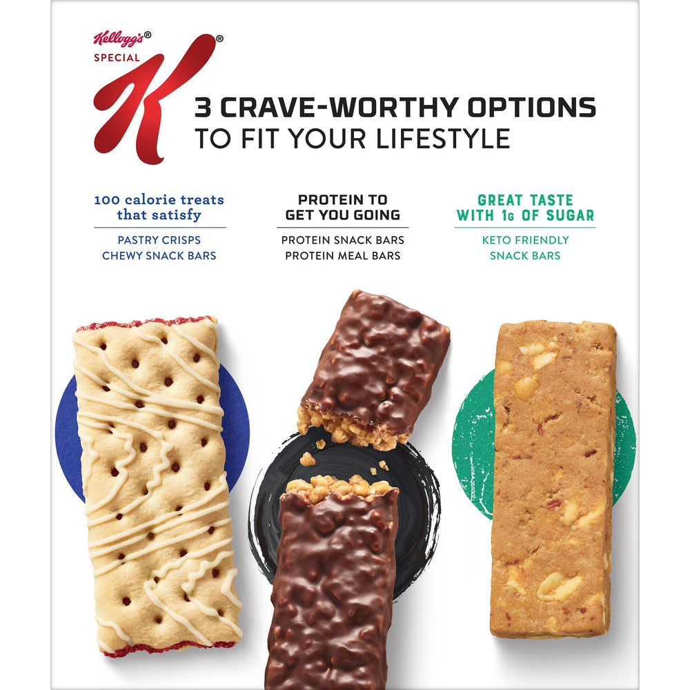Special K Strawberry Bar ready-to-eat pack features on-the-go convenience.