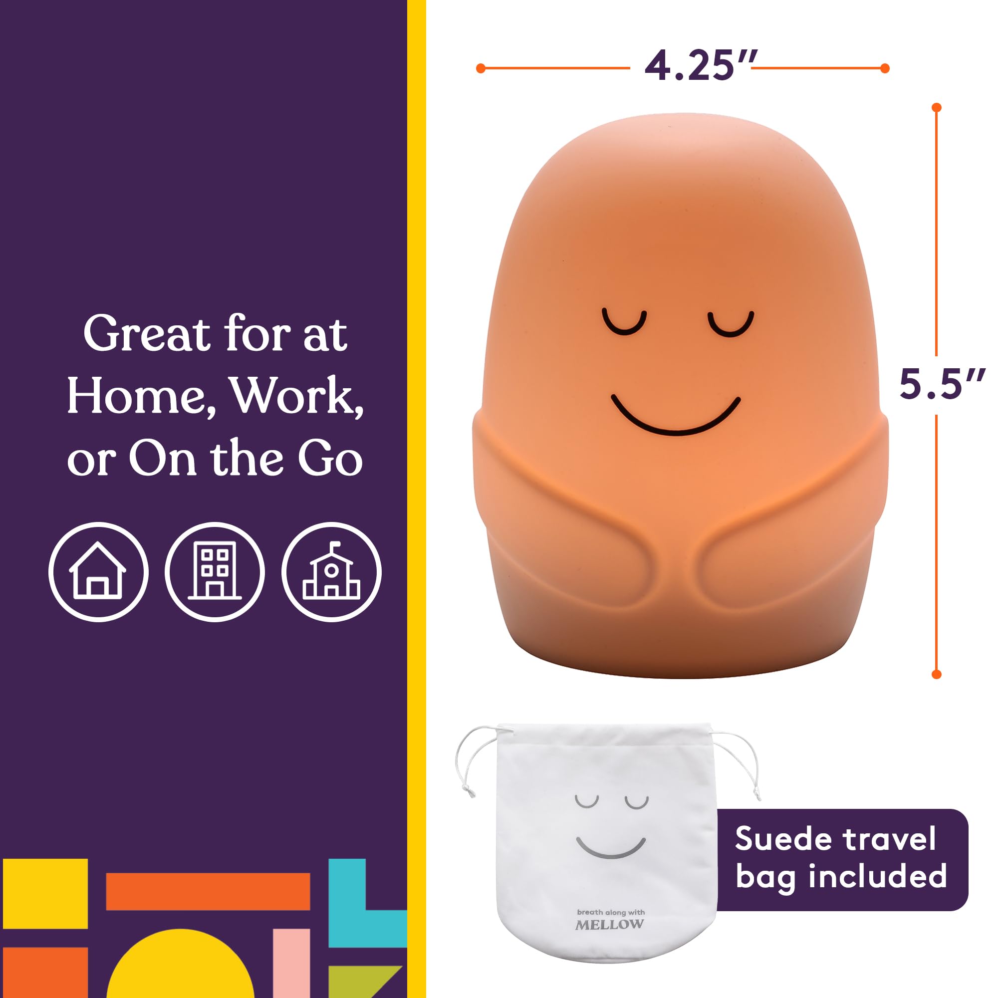 Special Supplies long-lasting battery keeps the light ready for bedtime or travel