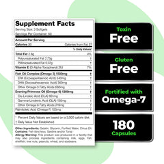 Species Nutrition Omegalyze pour bottle demonstrates easy-to-use packaging