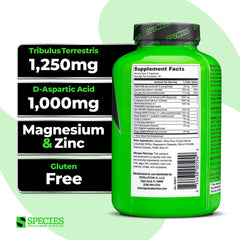 Species Nutrition Testolyze capsules poured for easy daily dosing.